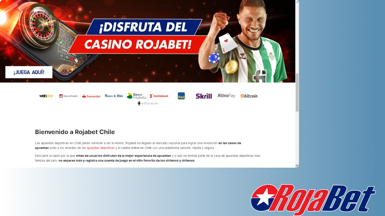 Rojabet Depositar Dinero