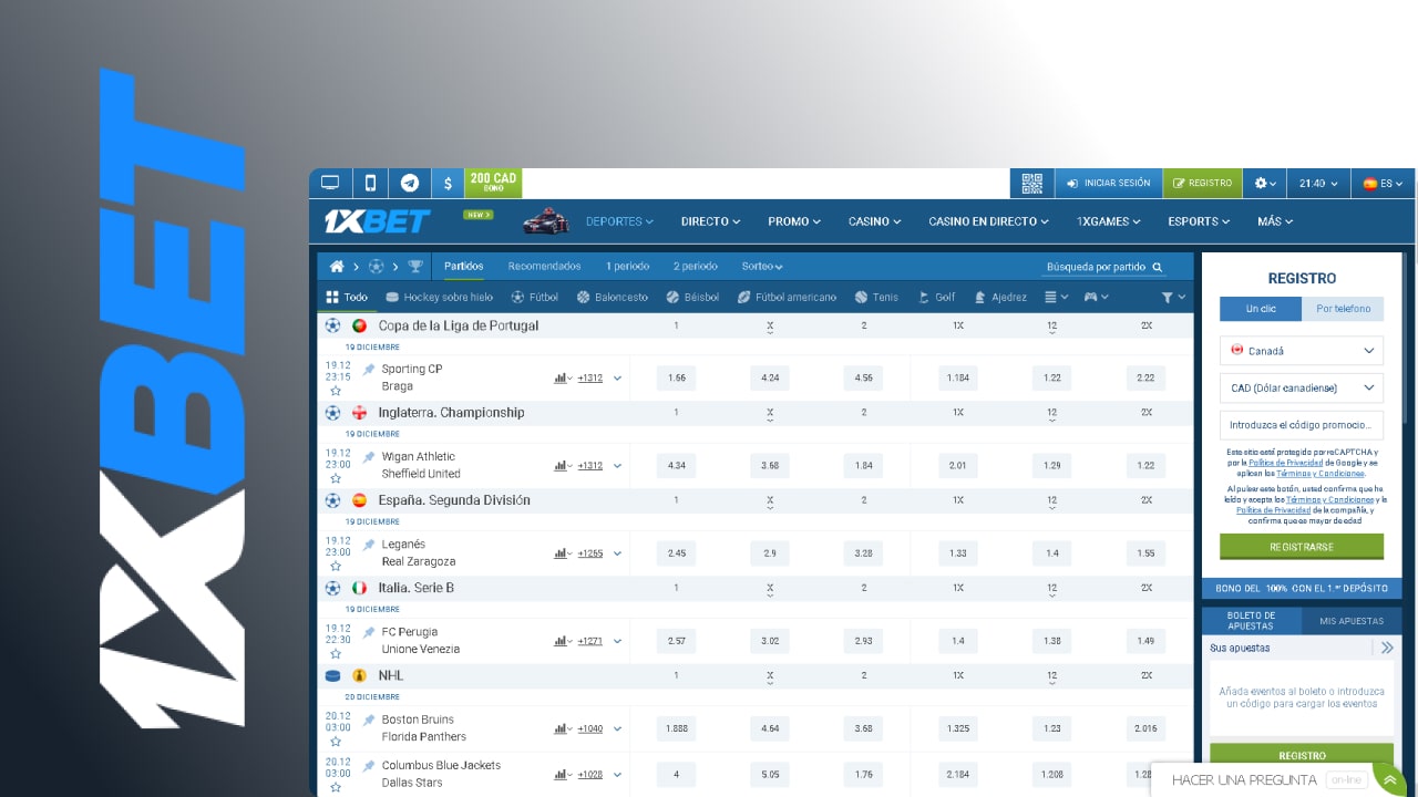 1xBet Apuestas Deportivas