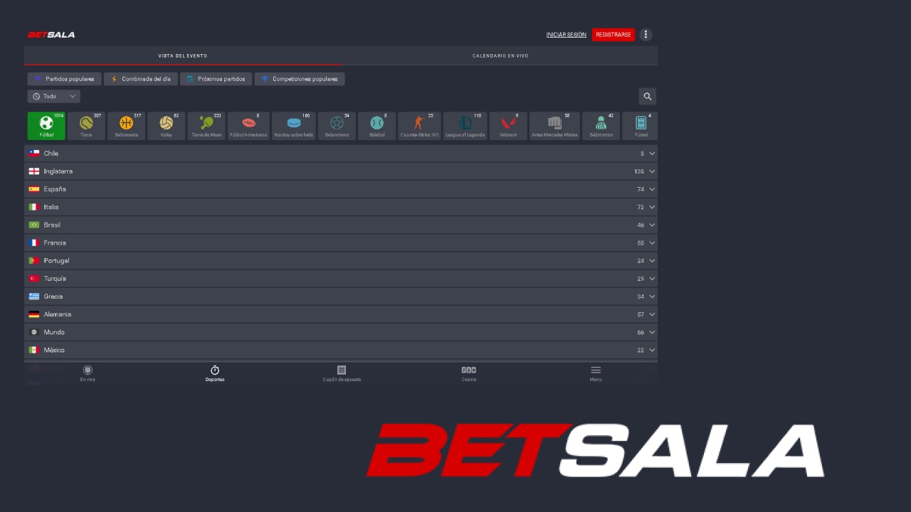 Betsala apuestas deportivas