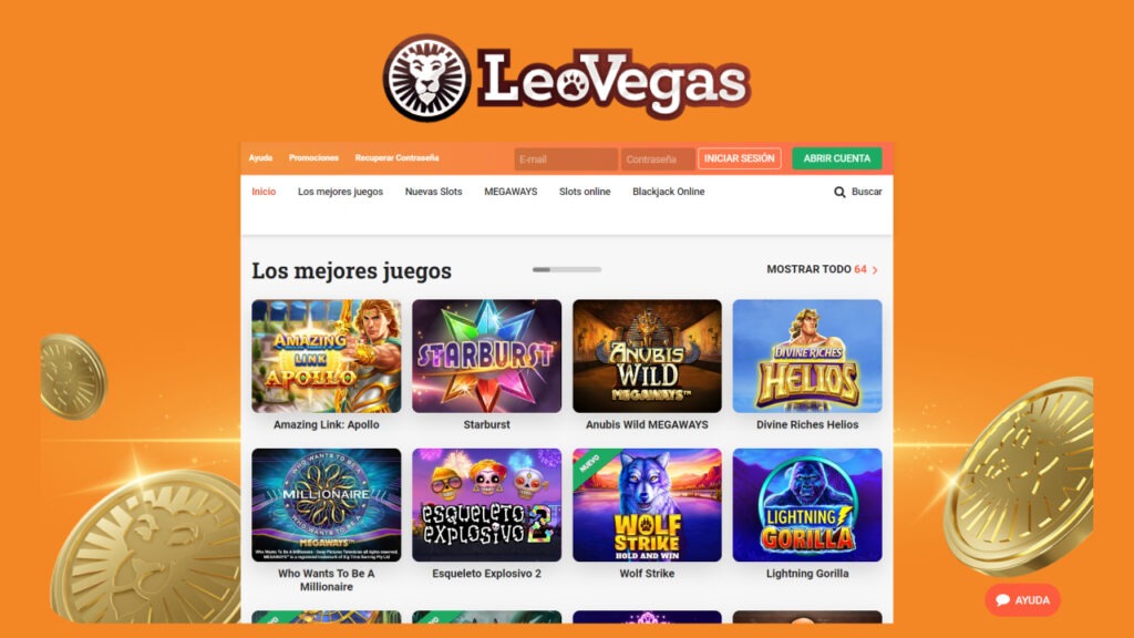 Juegos Leo Vegas