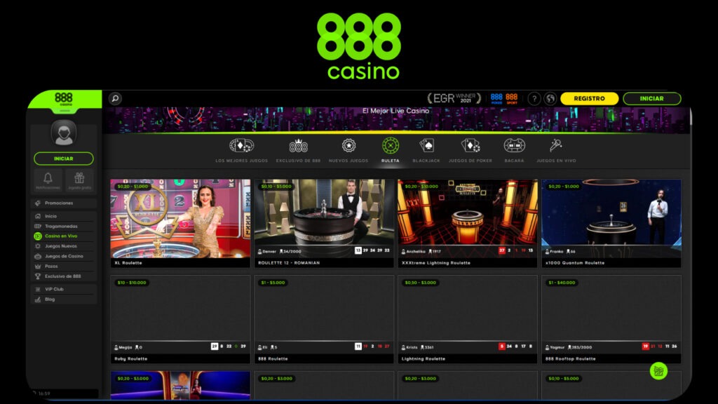 Apuestas deportivas en 888 Casino